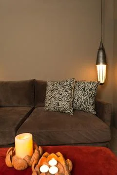 Corner of two seated Stock Photos