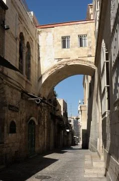Corners of Jerusalem Stock Photos