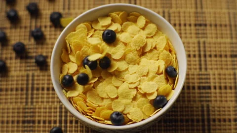 Cornflakes Stock Footage 257027832
