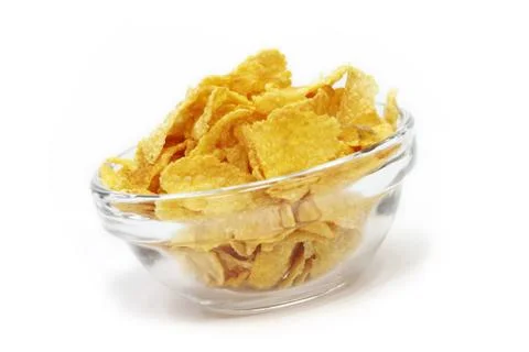 Cornflakes isolated Stock Photos