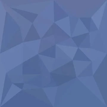 Cornflower Blue Abstract Low Polygon Background Stock Illustration