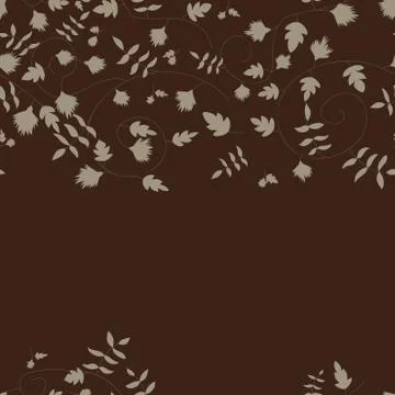 Cornflower pattern. Vector seamless texture Stock Illustration