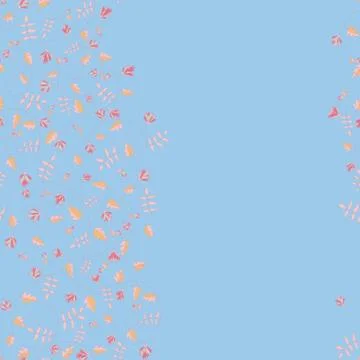 Cornflower pattern. Vector seamless texture Stock Illustration