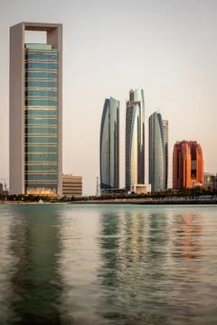 Corniche Beach in Abu Dhabi, UAE Stock Photos