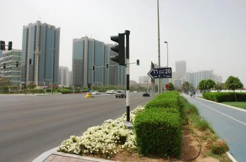 Corniche road Stock Photos