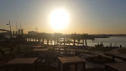 Corniche Street Video stock 128648492