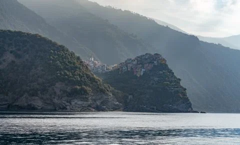 Corniglia at Cinque Terre Stock Photos