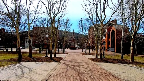 Corning clock tower Stock-Footage 106362638