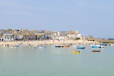 Cornish boats Stock Photos