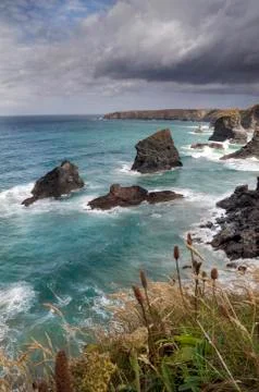 Cornish coastline Foto stock