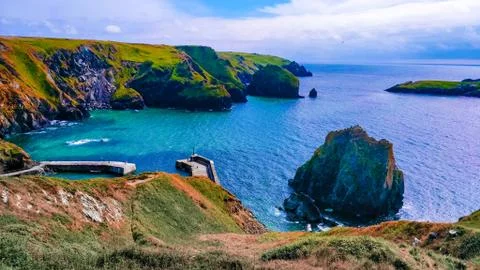 The Cornish Coastline Foto stock
