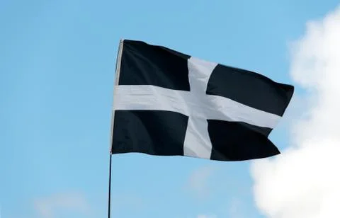 Cornish Flag Stock Photos