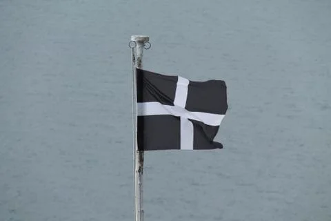 Cornish Flag. Stock Photos