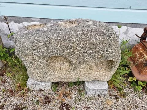 Cornish granite stone Stock Photos