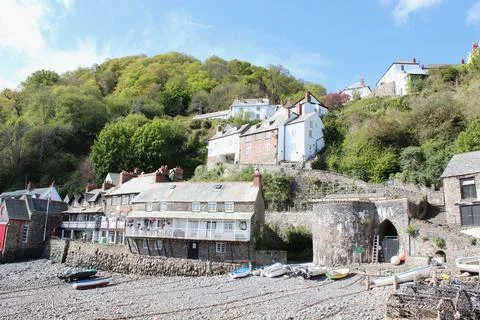 Cornish seaside town Stock Photos