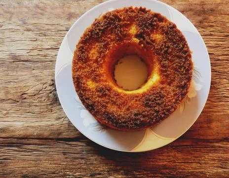 Cornmeal cake Stock Photos