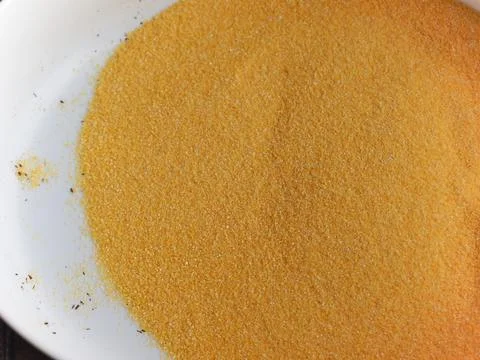 Cornmeal for polenta Foto stock