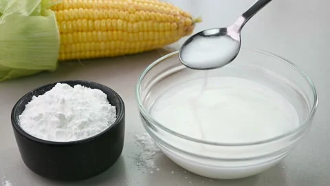 Cornstarch water Stock Footage 234109732