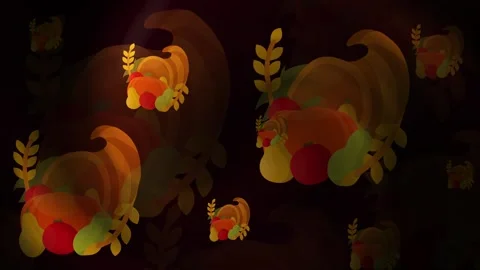 Cornucopia Background Loop Stock Footage 309507502