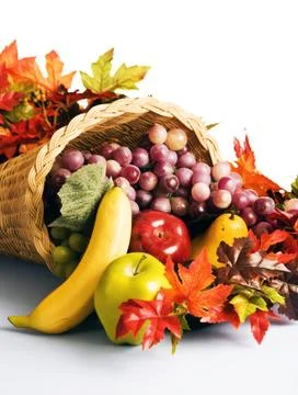 Cornucopia The Horn Of Plenty Stock Photos