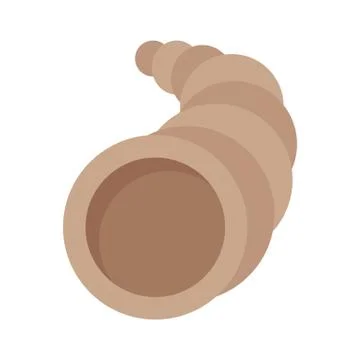 Cornucopia icon, Thanksgiving related vector Stock Illustration