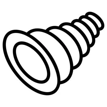 Cornucopia vector outline icon. Modern thin line symbols. Collection of tra.. Stock Illustration