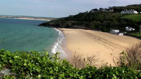 Cornwall Beach Stock Footage 20482287