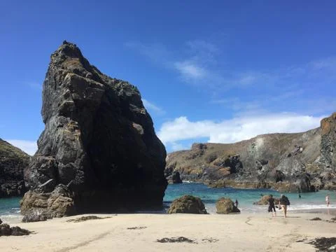 Cornwall Beach Stock Photos