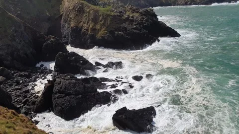 Cornwall coast Bottalack Stock Footage 157681443