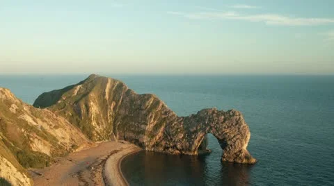 Cornwall coast england uk Stock Footage 12122690