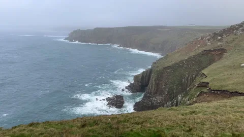 Cornwall coast Video stock 168032806
