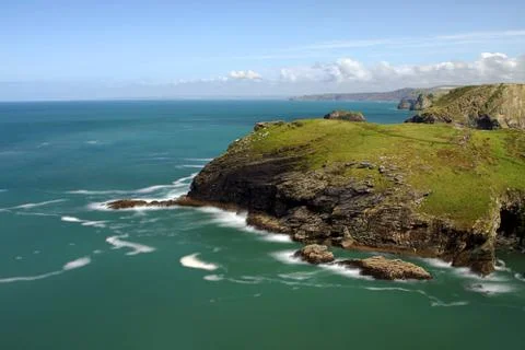 Cornwall coast Stock Photos