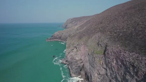Cornwall Coastline, Cornish coastline and Coastal Path, St. Agnes 動画素材 172997864