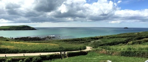 Cornwall coastline 库存影片 91374322