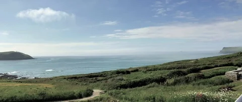 Cornwall Coastline 库存影片 91374971