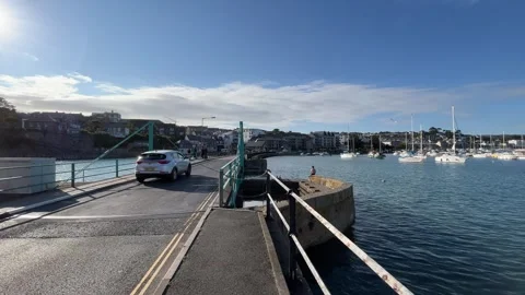 Cornwall, England - gimbal shot Stock Footage 249876774