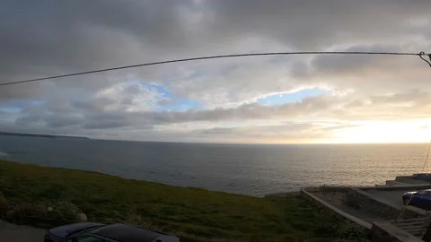 Cornwall Sunset Stock Footage 162238501