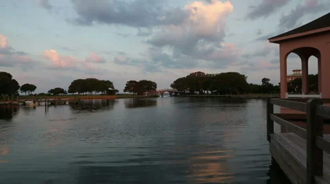Corolla waterscape Stock Footage 36752709