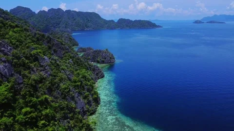 This is Coron Palawan Stock Footage 283278738