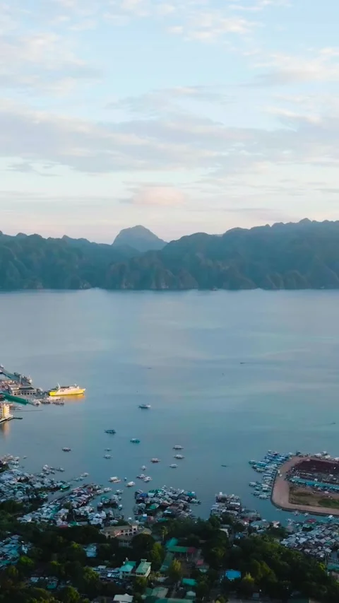 Coron, Palawan. Philippines. Stock Footage 309373256