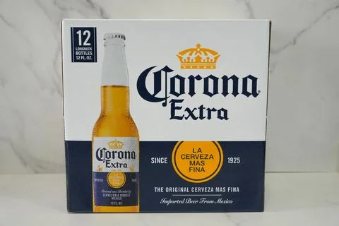 Corona 12 pack Stock Photos