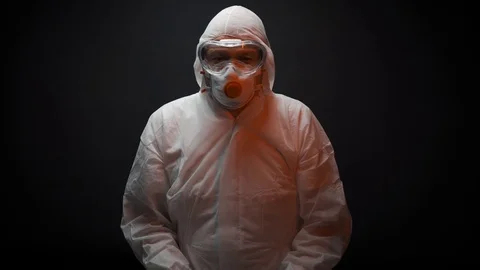 Corona Biohazard Emergency Stock Footage 126165378
