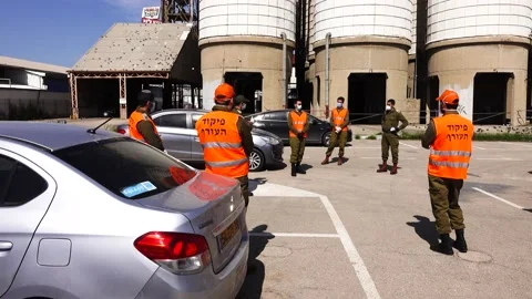 Corona Bnei Brak 動画素材 132938810