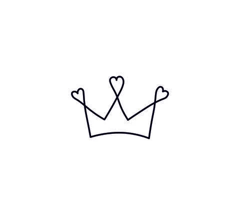 Corona heart Stock Illustration