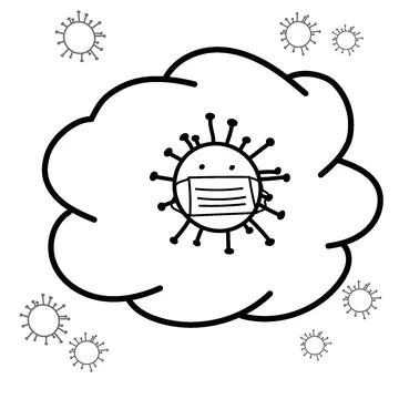 Corona Stock Illustration