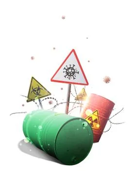 Corona Isolated Stock Illustration