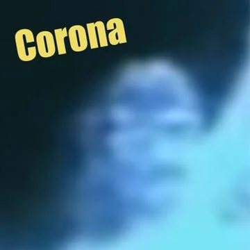 Corona is a monster. Stock Photos