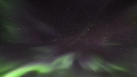 Corona of the Northern Lights Stock Footage 250289993
