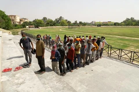 Corona pandamic Stock Photos