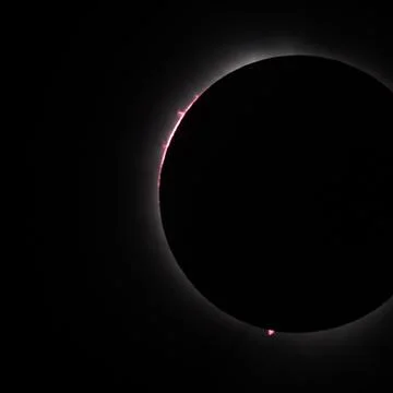 Corona of a Total Solar Eclipse Stock Photos